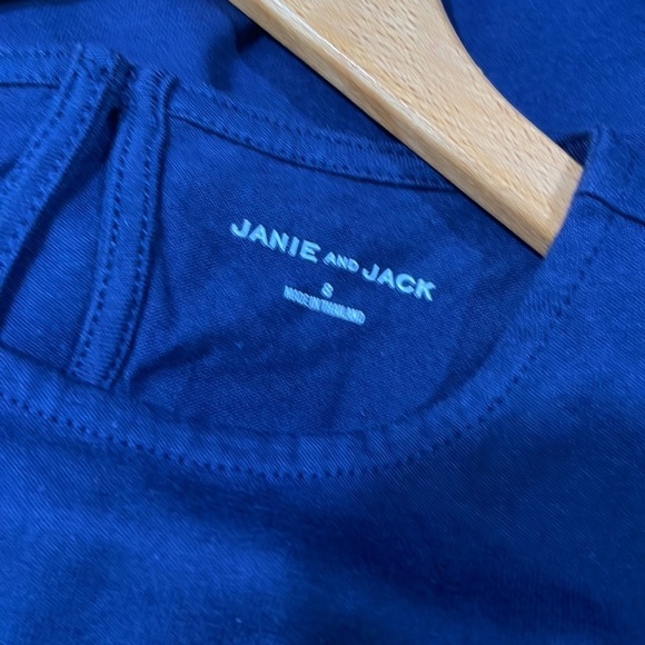 Janie and jack girls navy blue top & floral shorts SET size 8 NWT… - Picture 9 of 9